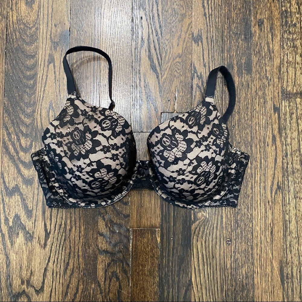Black Lace Aerie Sofie Bra